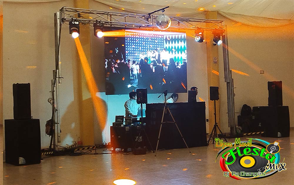 Renta pantalla led para boda, quinceanera en tlaxcala Dj sonido discomovil